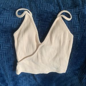 Top shop tan crop top